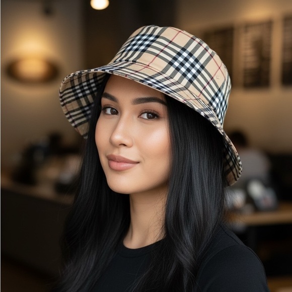 Accessories - Plaid Bucket Hat